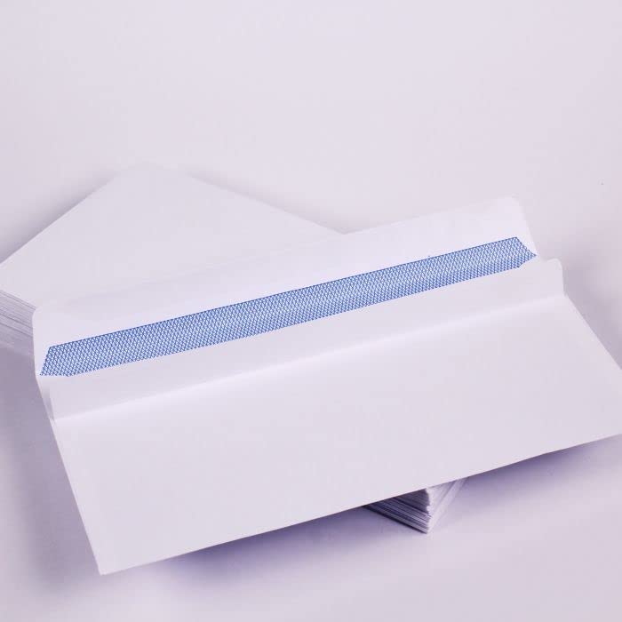 DL White Self-Seal Envelopes – Pack of 50