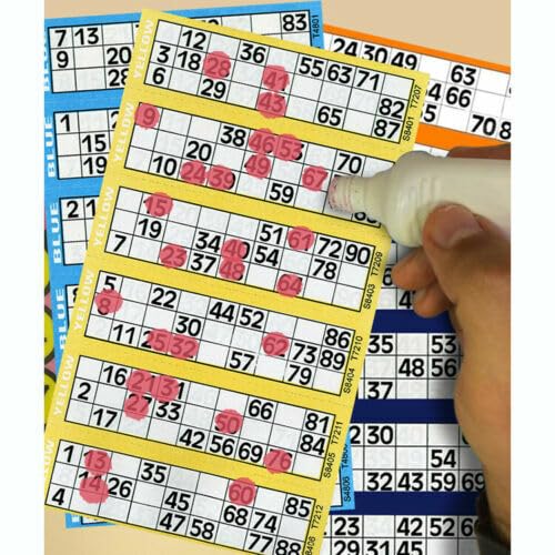 Bingo Ticket Pad – 600 Games