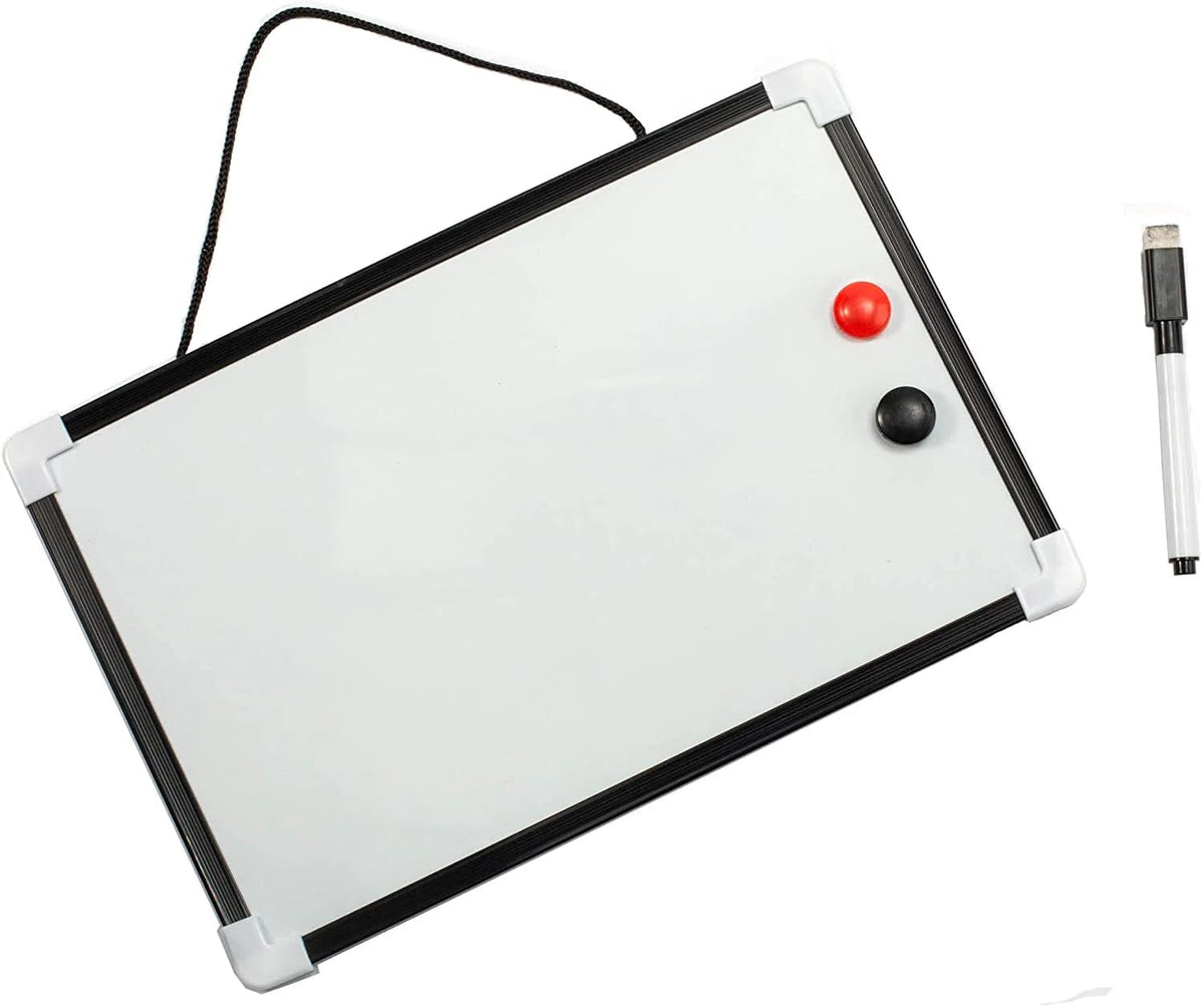 Small A4 Whiteboard with Pen, Eraser & Magnets