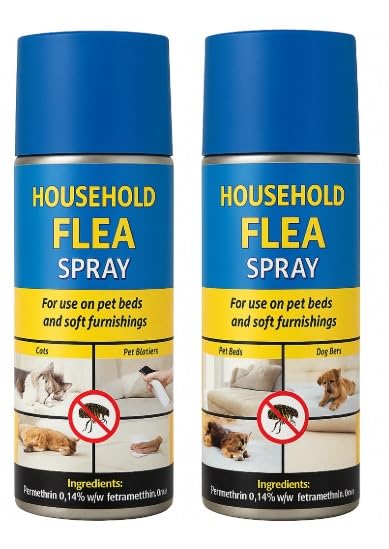 Home Flea Killer Spray – 2 x 400ml