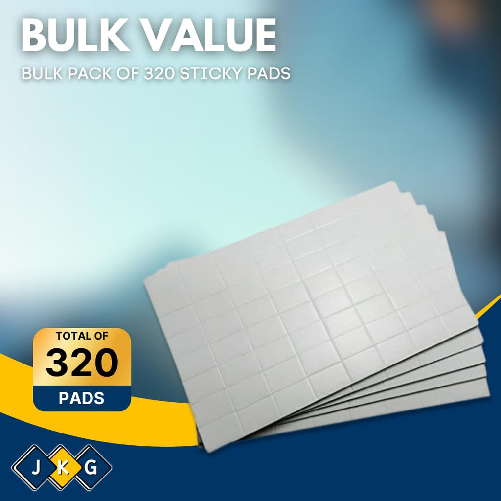 Double-Sided Foam Pads – Pack of 320