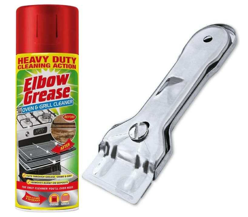 Oven Cleaner Kit with Scraper – 400ml