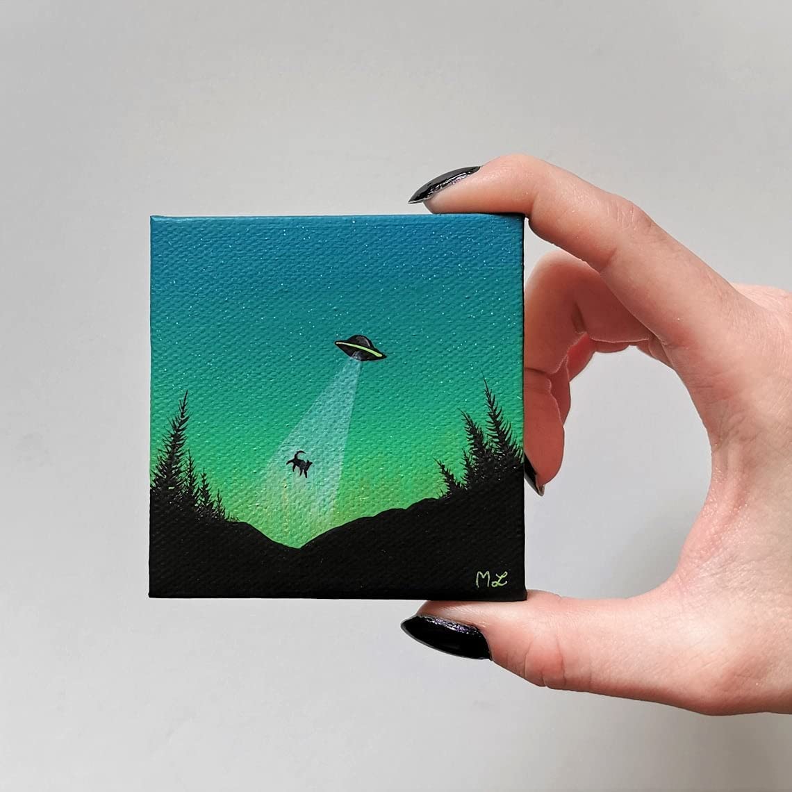 Mini Blank Canvas Panels – Pack of 4