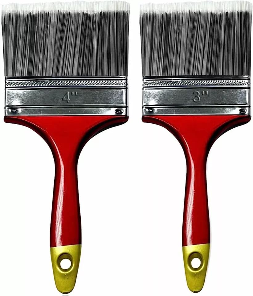 Paint Brush Set – 2 Pack (3" & 4")