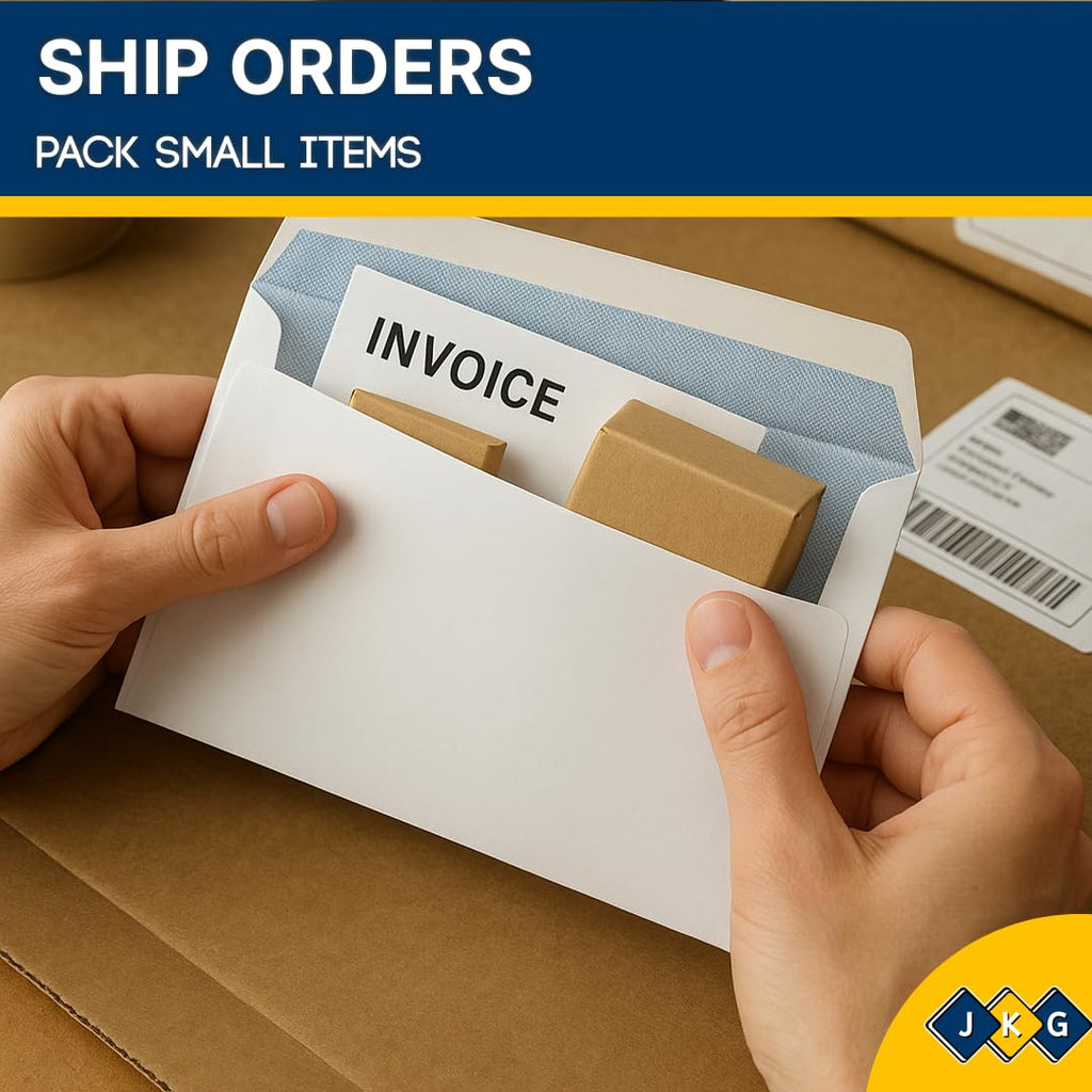 DL White Self-Seal Envelopes – Pack of 50