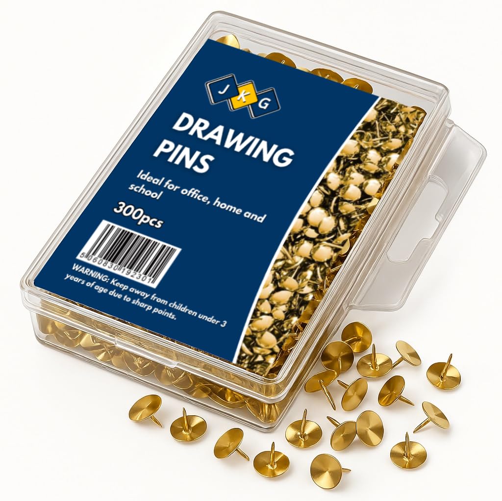 Gold Metal Push Pins – Pack of 300