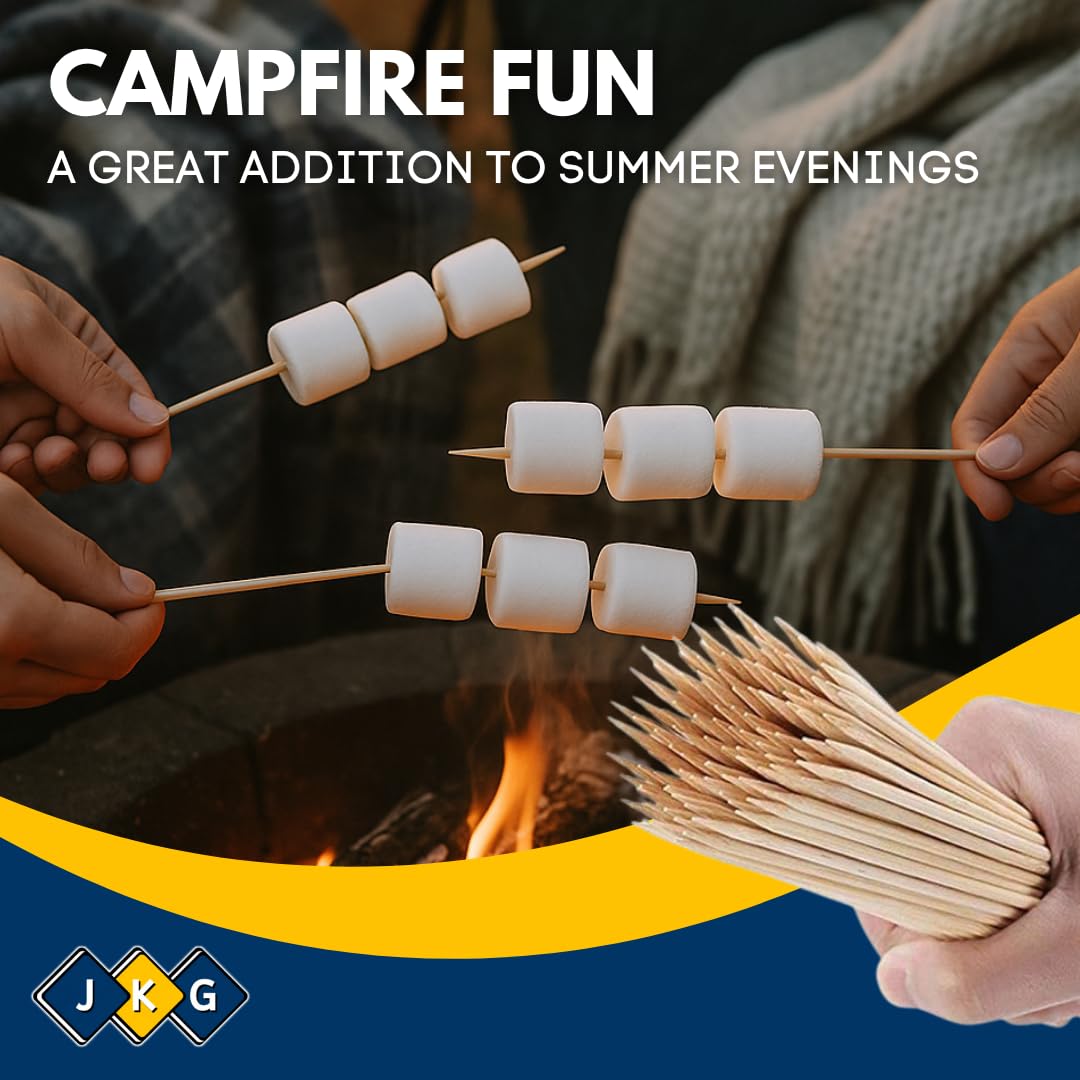 Bamboo BBQ Skewers 30cm – Pack of 150