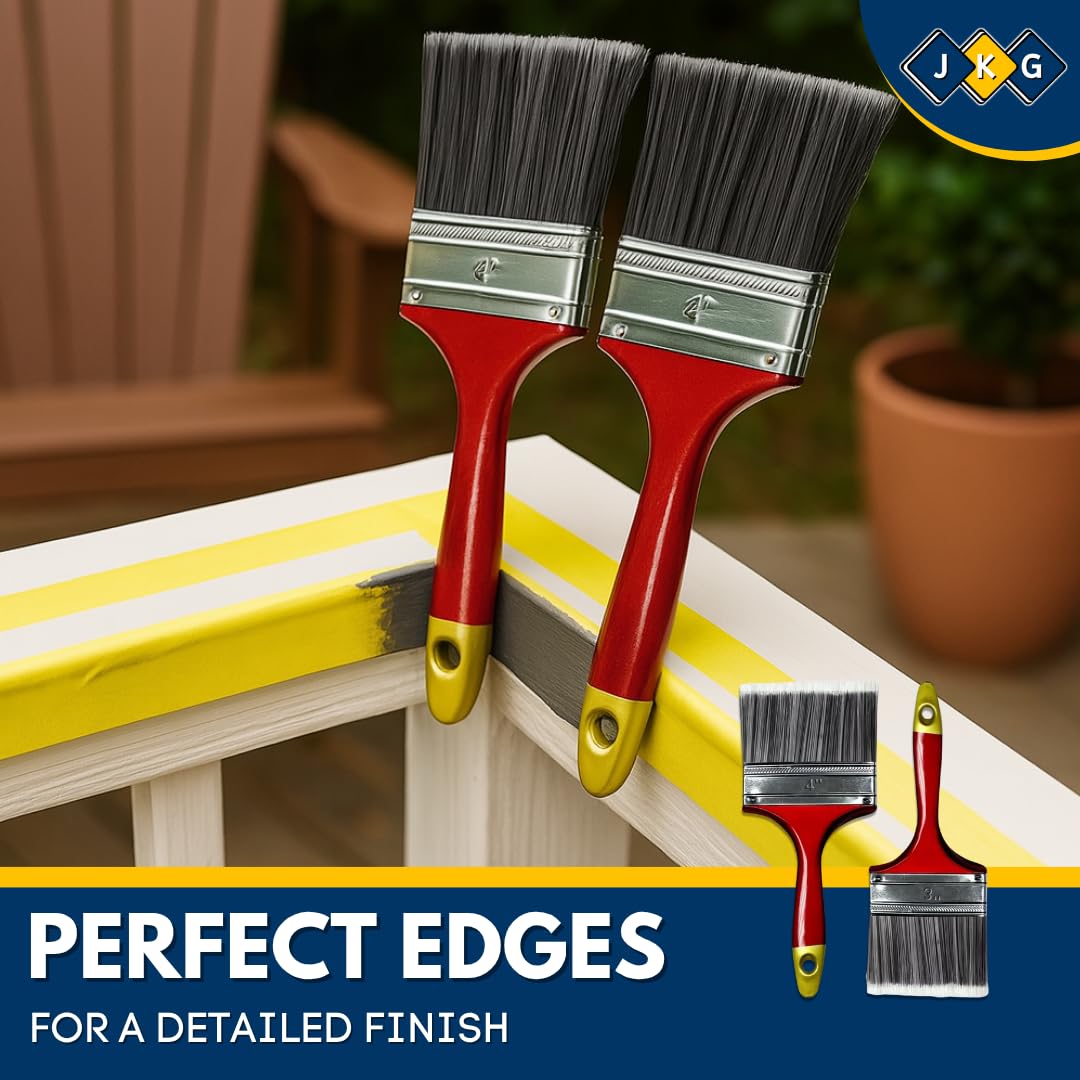 Paint Brush Set – 2 Pack (3" & 4")