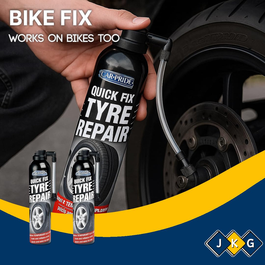 Emergency Tyre Repair Sealant – Pack of 2