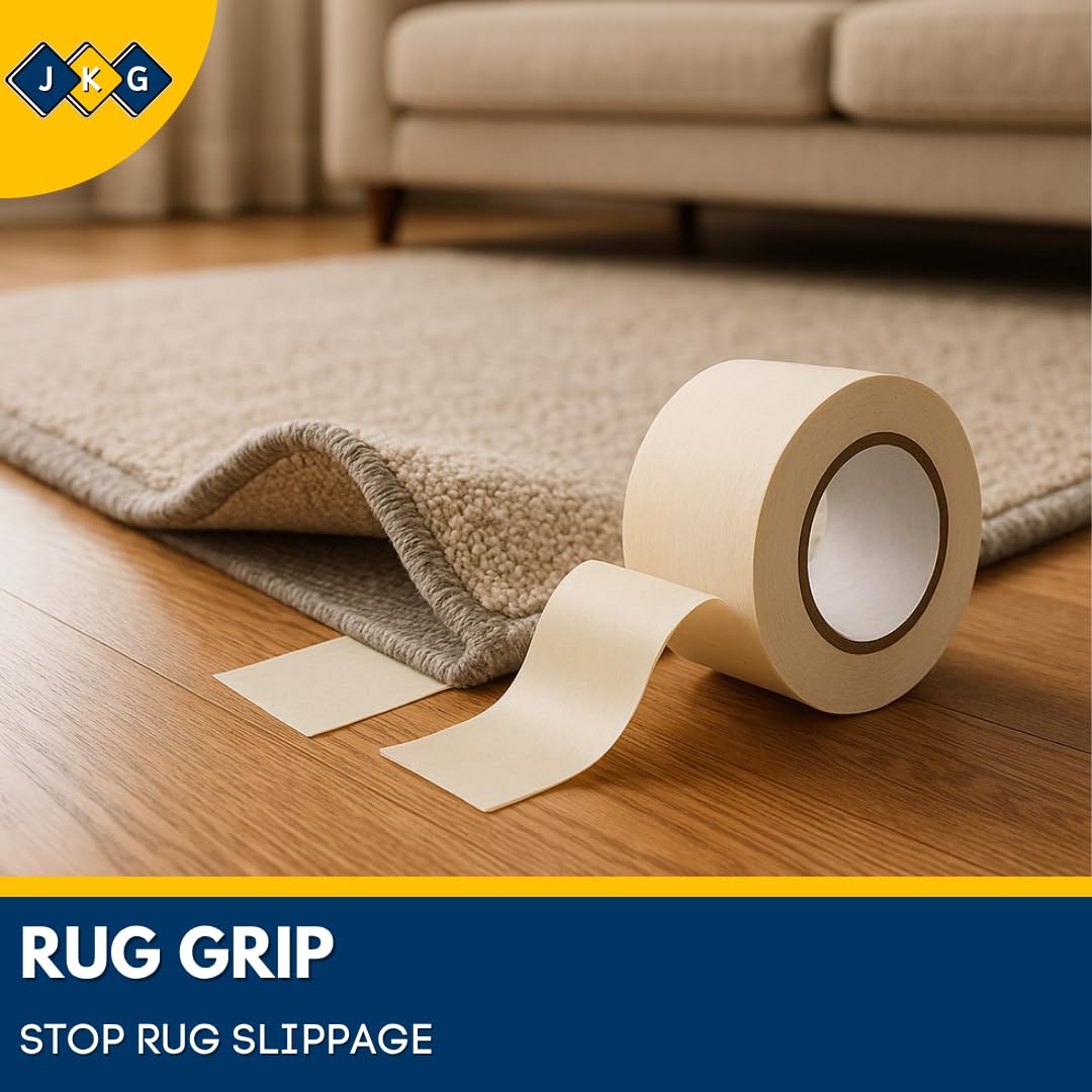 Heavy-Duty Double-Sided Carpet Tape – 48mm x 10m