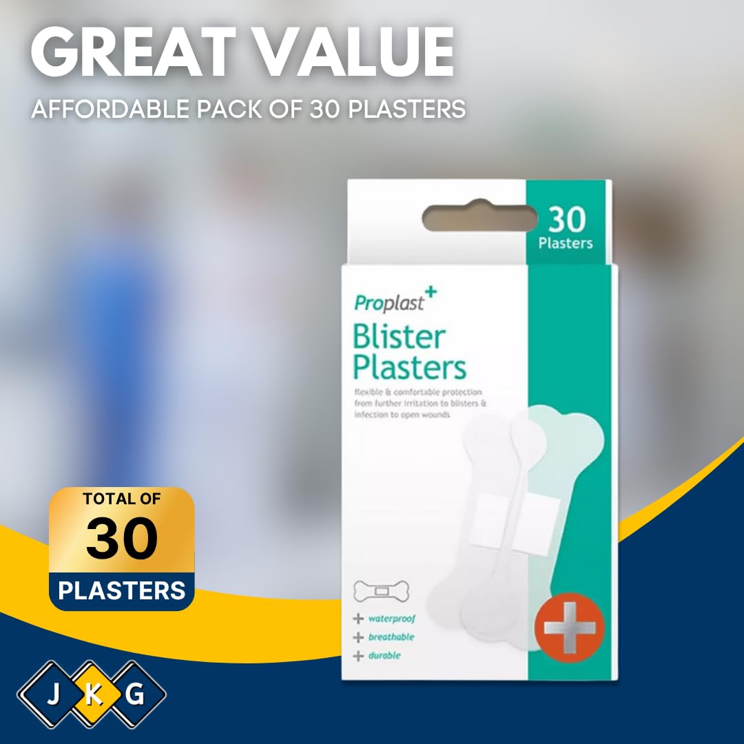Blister Plasters – Pack of 30