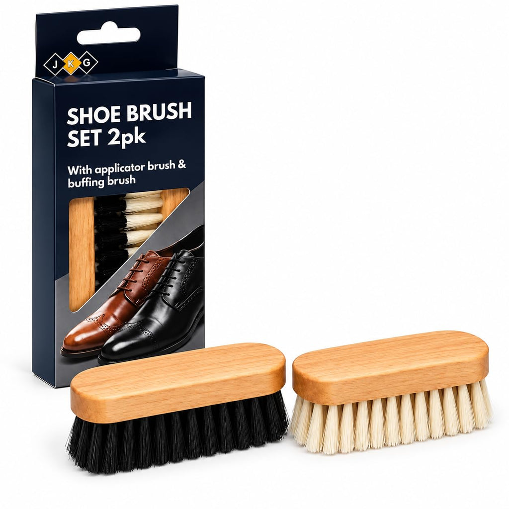 Shoe Polish Brushes – Pack of 2