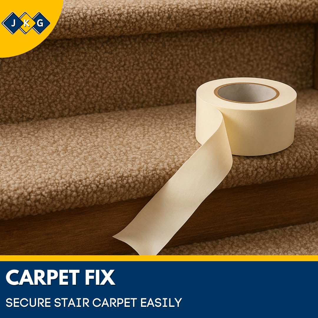 Heavy-Duty Double-Sided Carpet Tape – 48mm x 10m