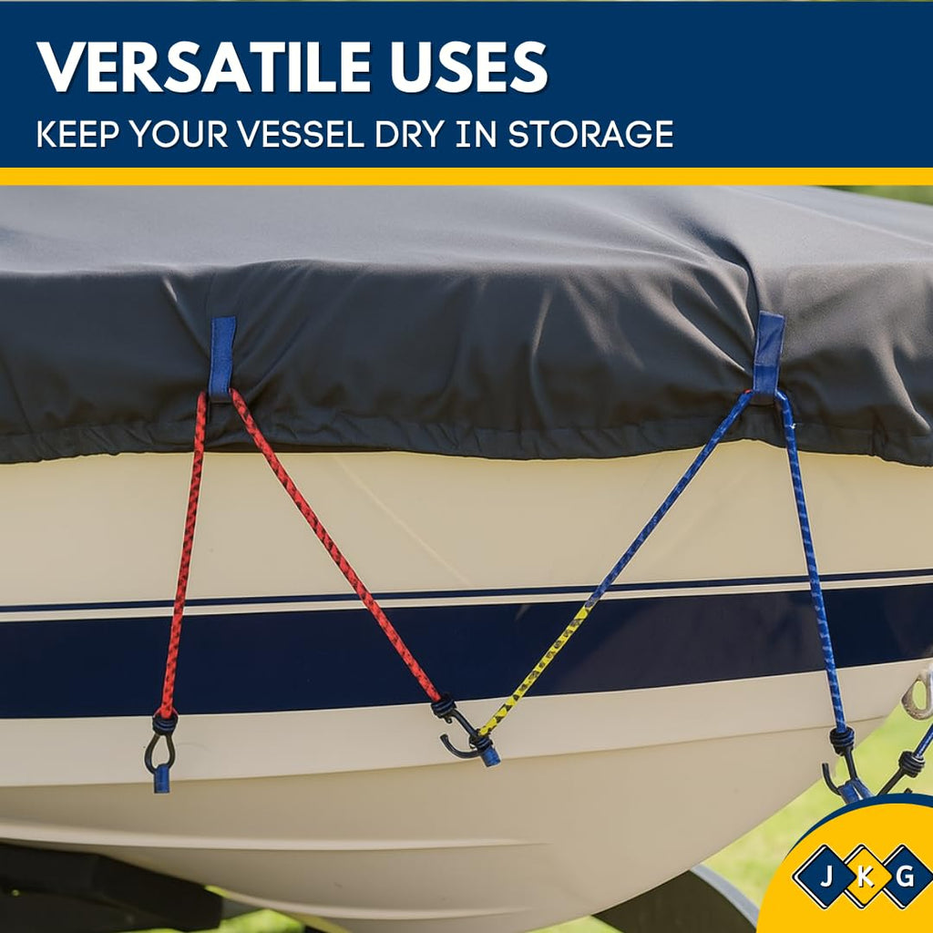 Elasticated Bungee Straps – Pack of 6