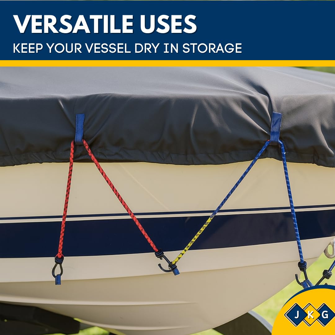 Elasticated Bungee Straps – Pack of 6