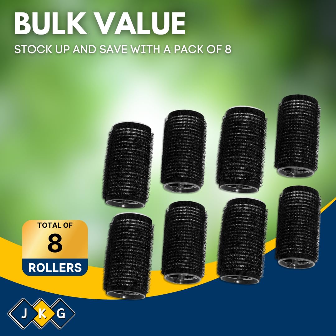 Self-Grip Hair Rollers – Pack of 8