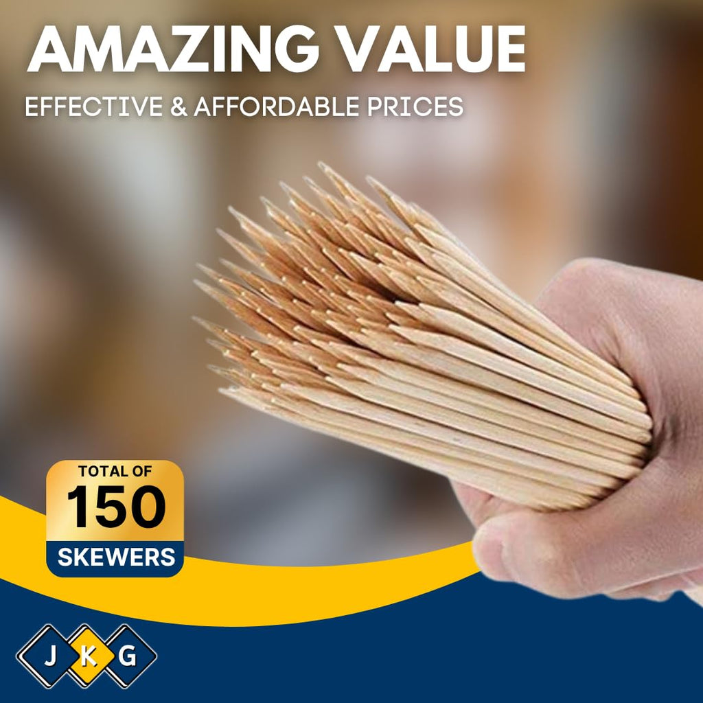Bamboo BBQ Skewers 30cm – Pack of 150