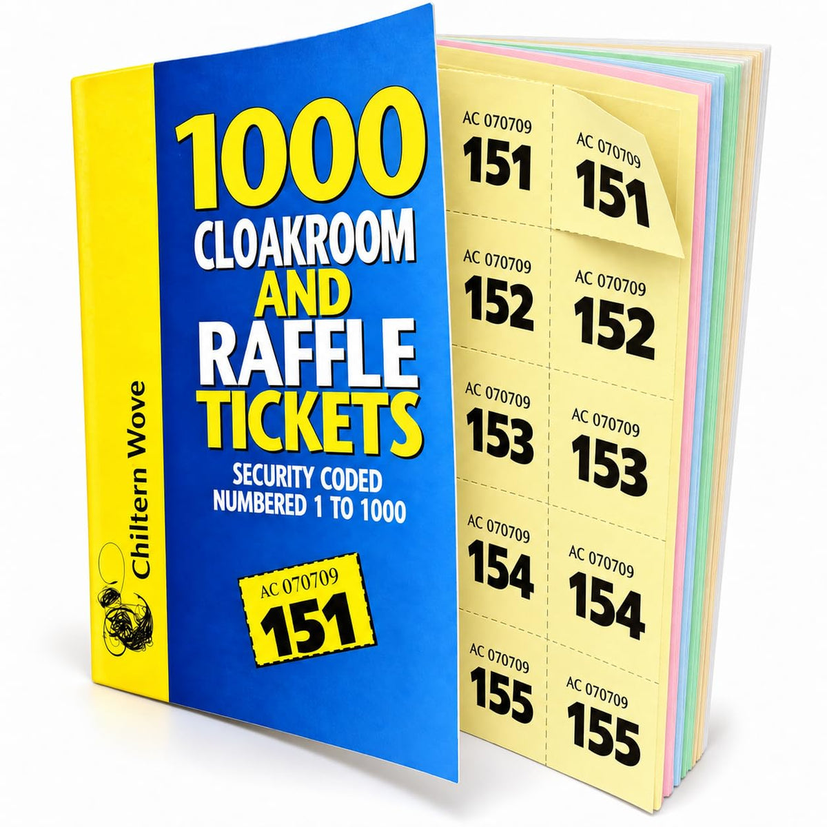 Raffle & Cloakroom Tickets – 1 to 1000