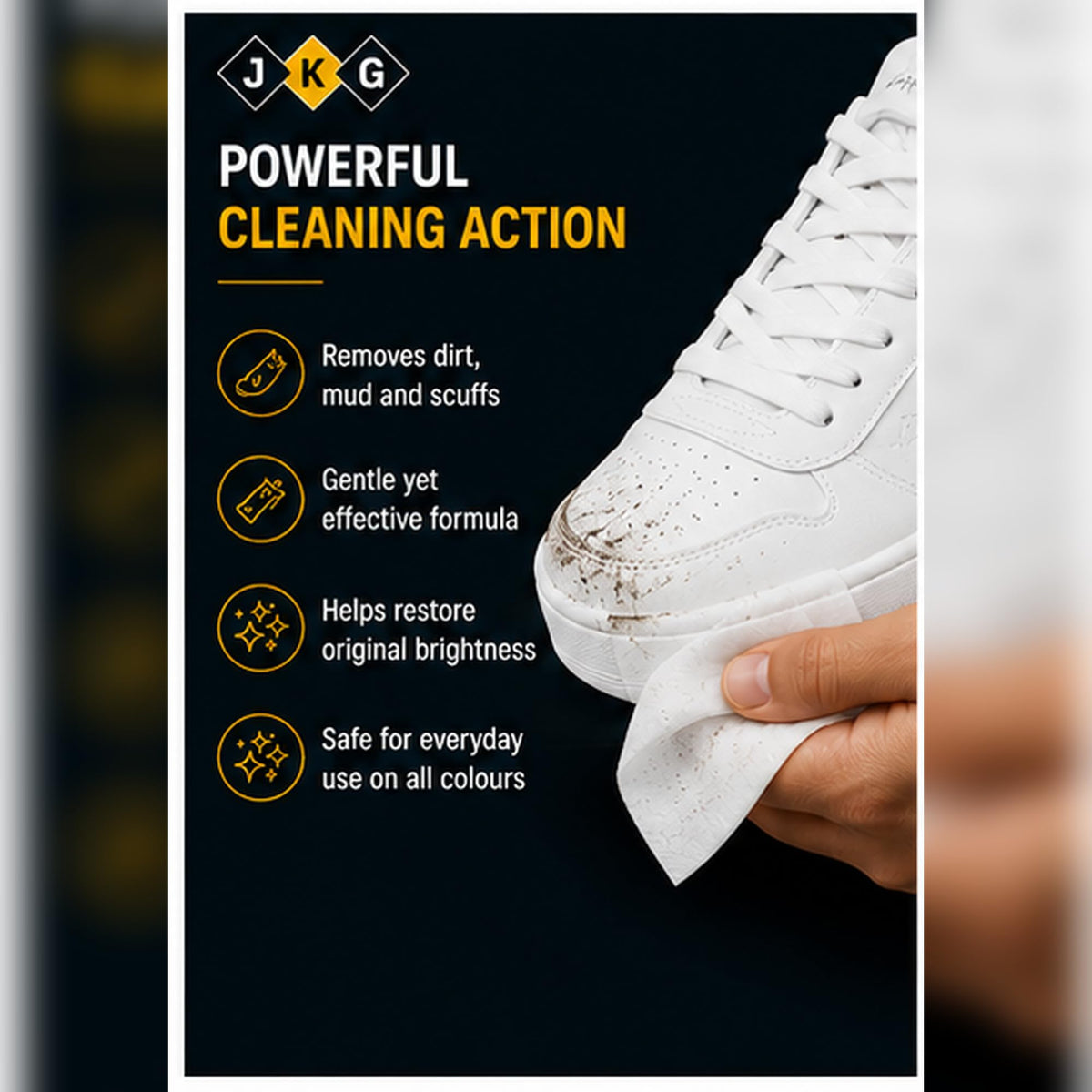Trainer Cleaning Wipes – Pack of 60
