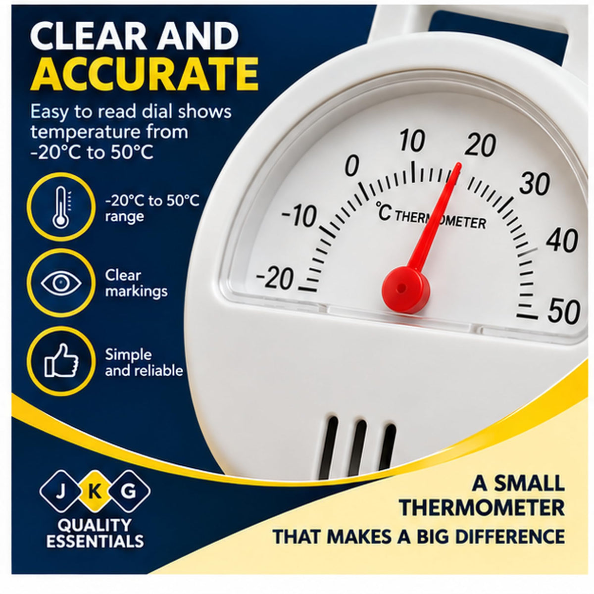 Fridge & Freezer Thermometer