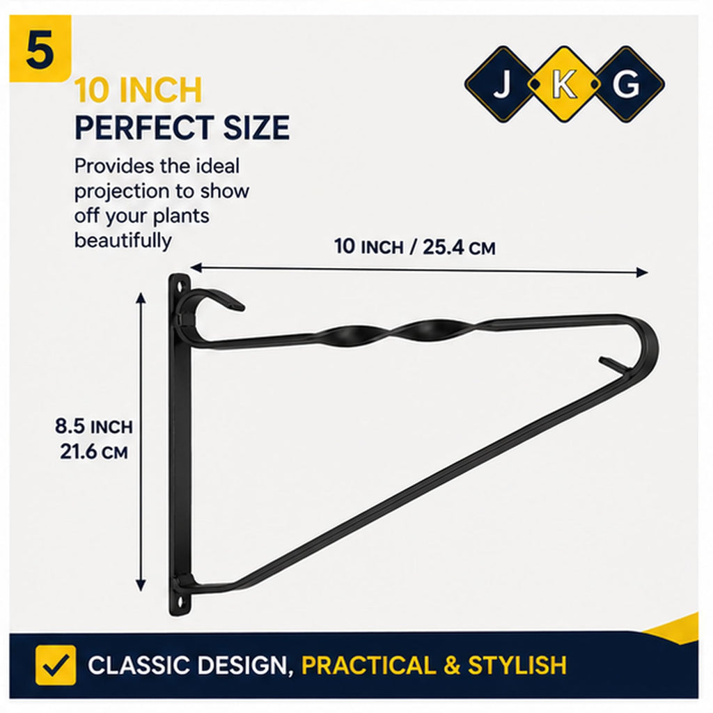 Hanging Basket Bracket – 10 Inch