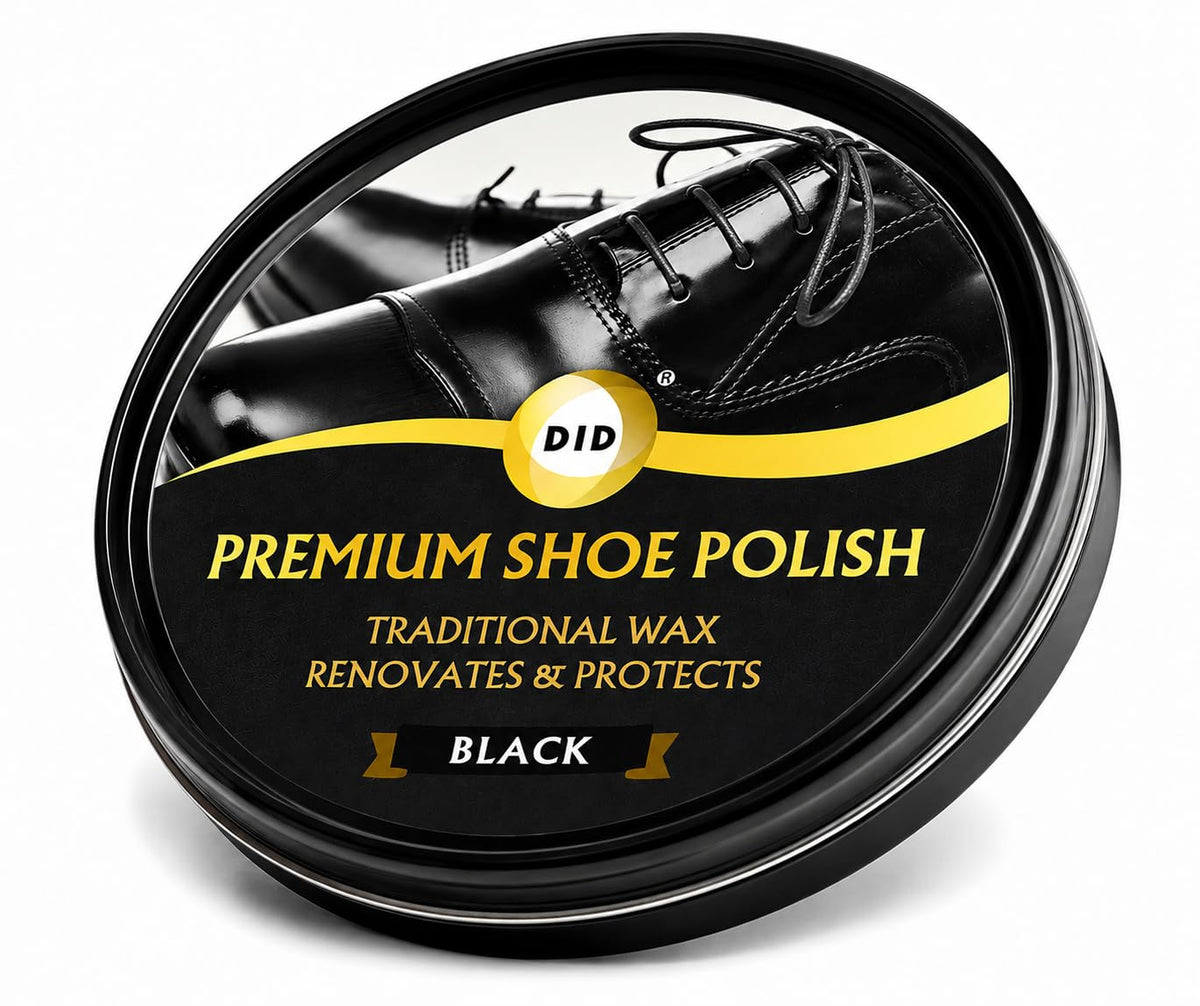 Black Shoe Polish Cream – 50ml