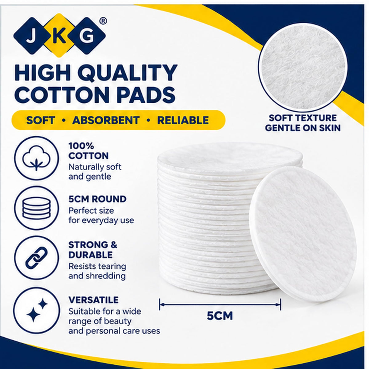 Cotton Wool Pads – Pack of 240