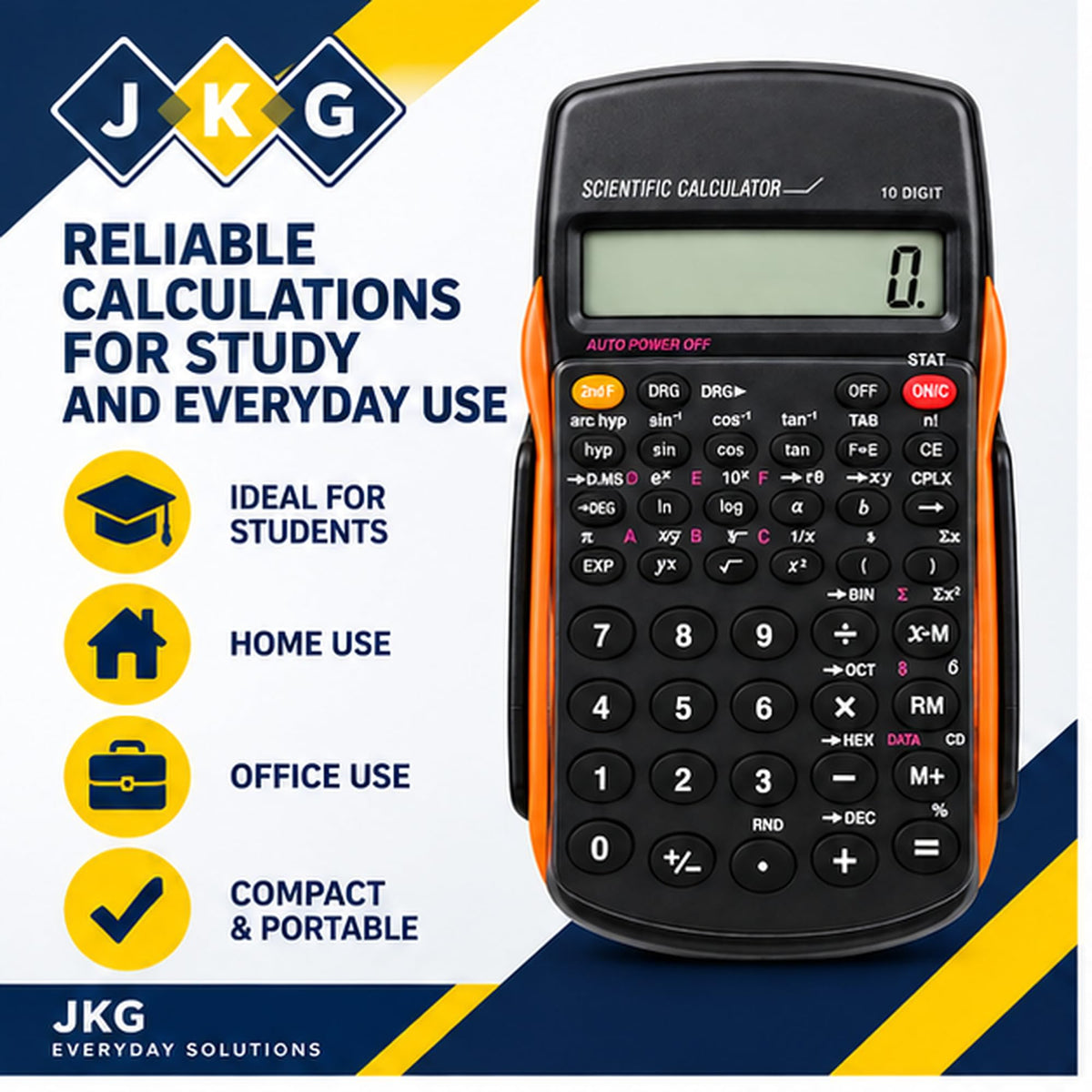 10-Digit Scientific Calculator