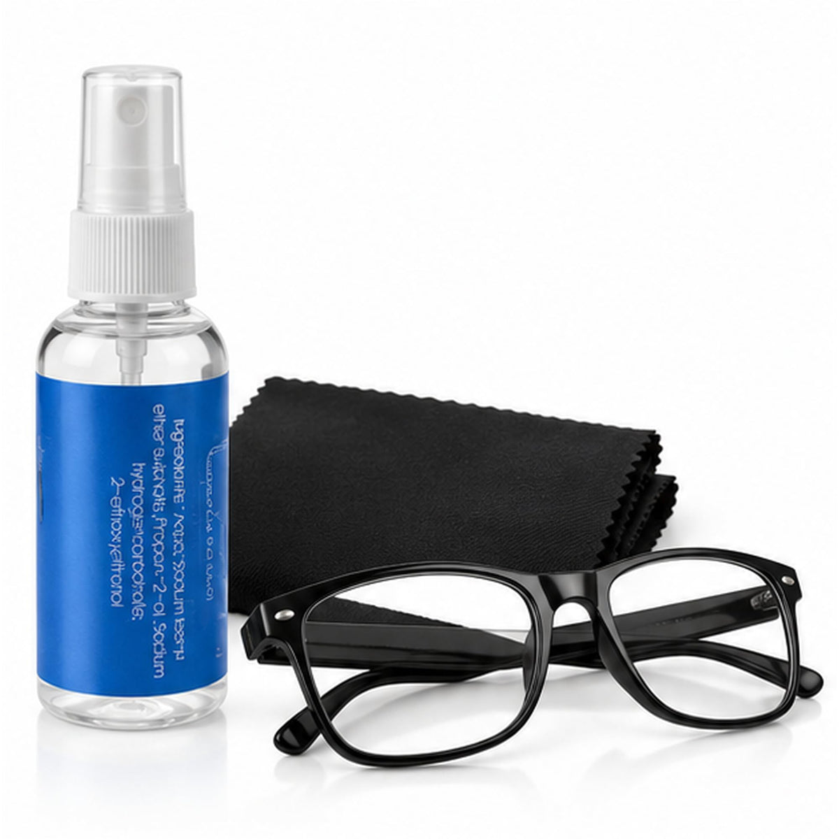 Lens Cleaner Spray & Cleaning Cloth