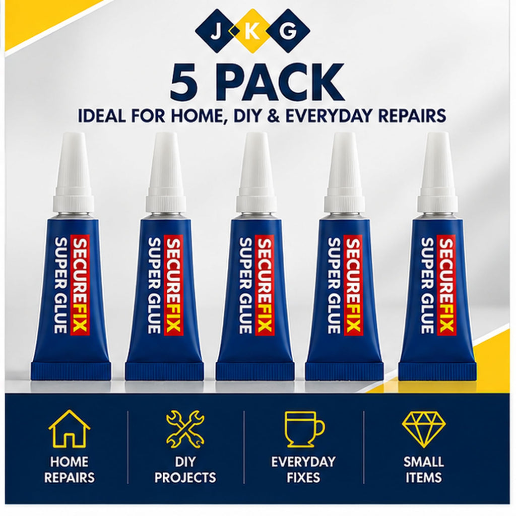 All-Purpose Super Glue – Pack of 5