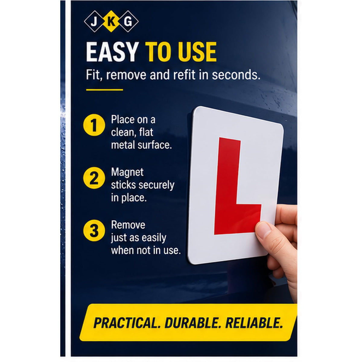 Magnetic L Plates – Pack of 2