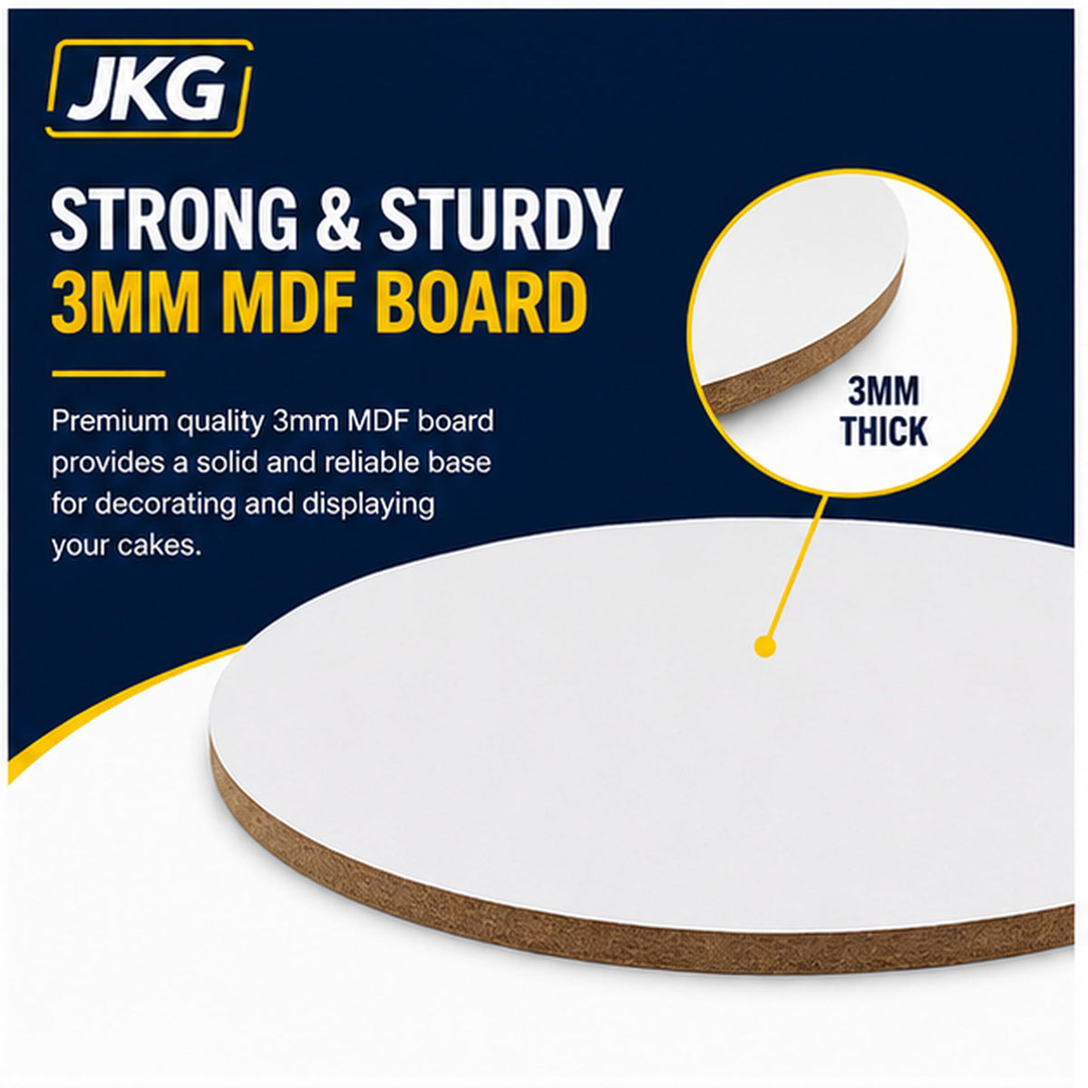 10 Inch Cake Board & Box