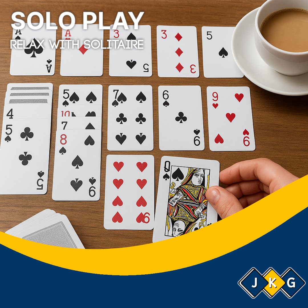 Plastic-Coated Playing Cards – Standard Deck
