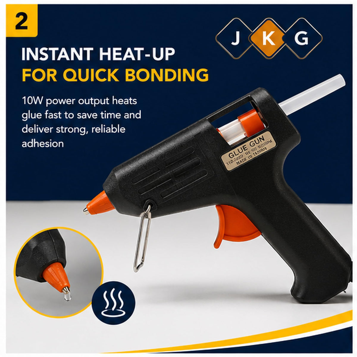 Mini Hot Glue Gun with Glue Sticks
