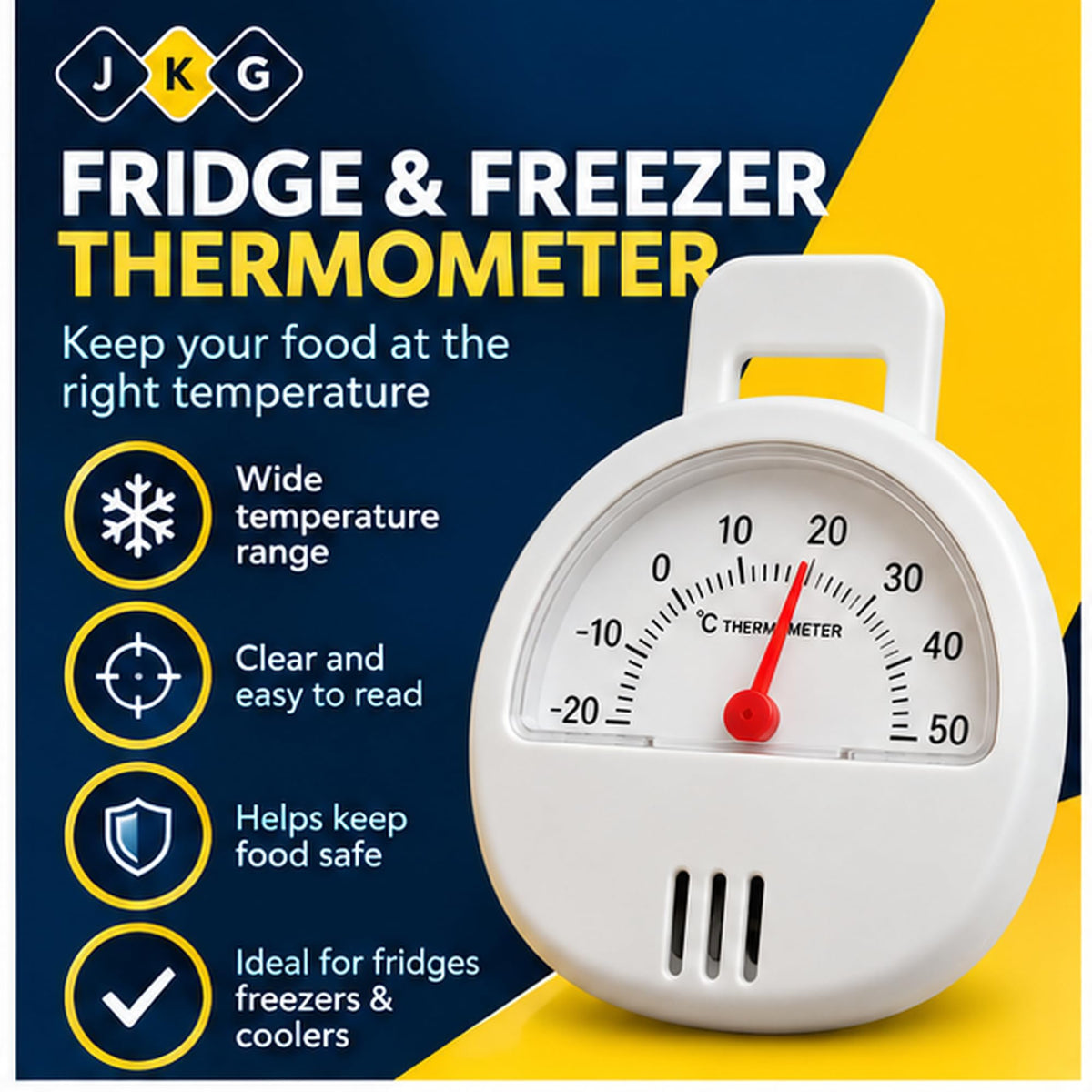Fridge & Freezer Thermometer