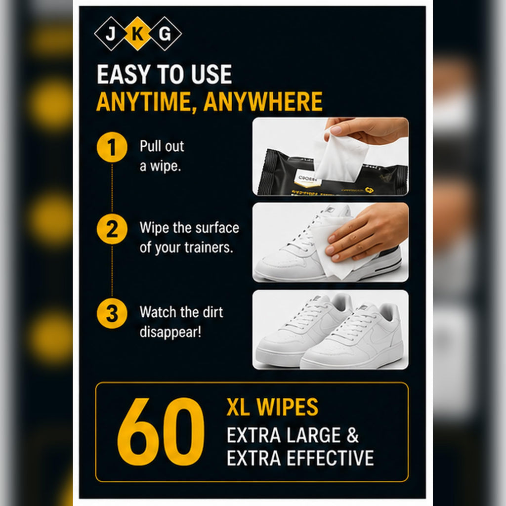 Trainer Cleaning Wipes – Pack of 60