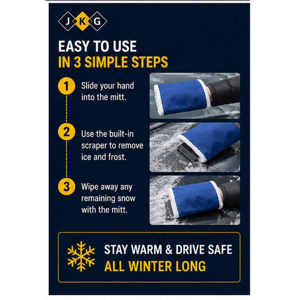 Ice Scraper Mitt