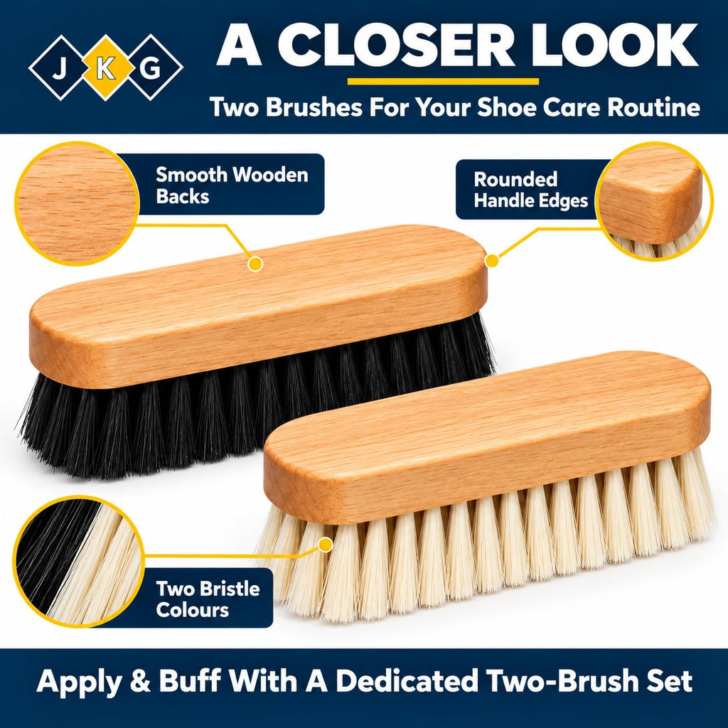 Shoe Polish Brushes – Pack of 2