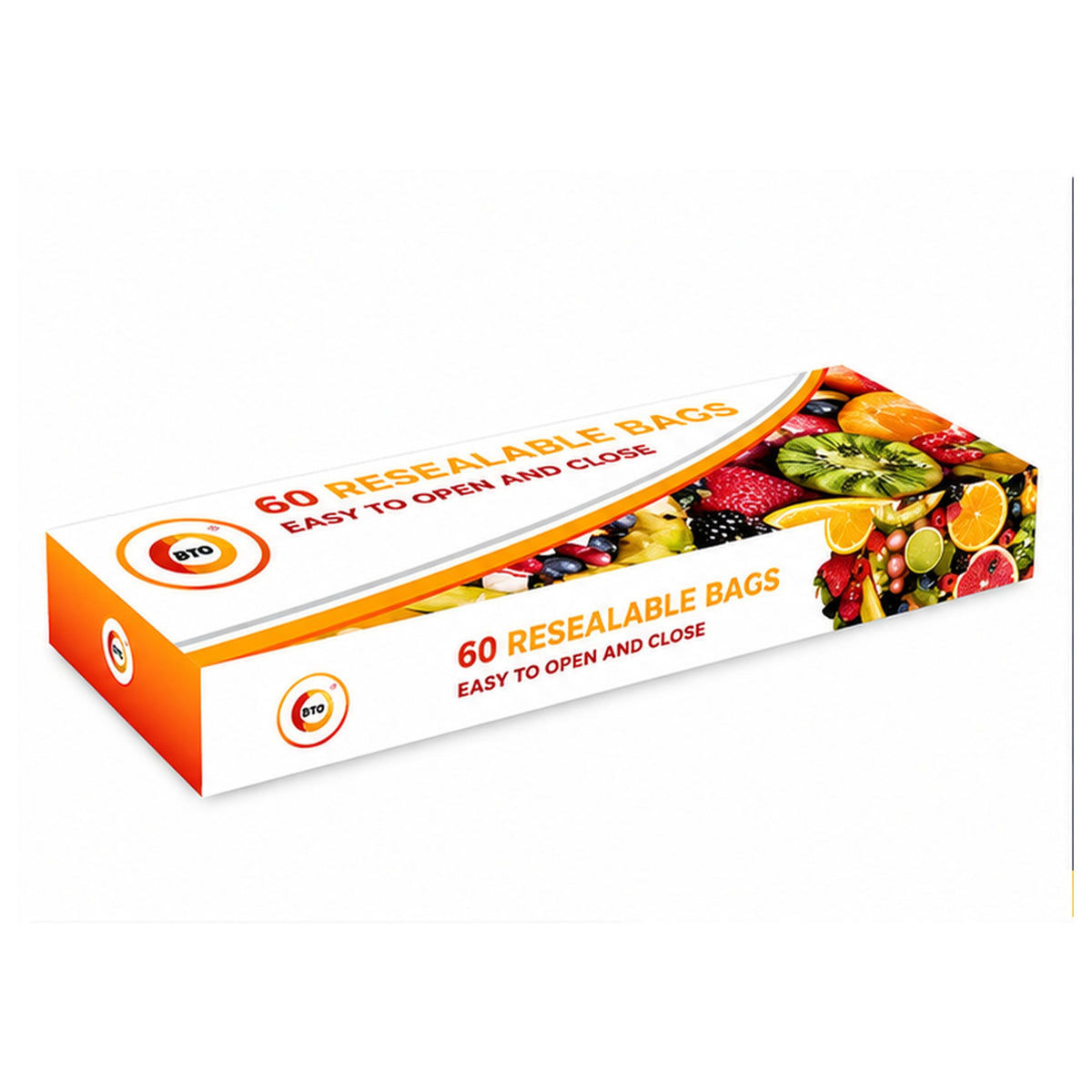 Press Seal Freezer Bags 16 x 16cm – Pack of 60