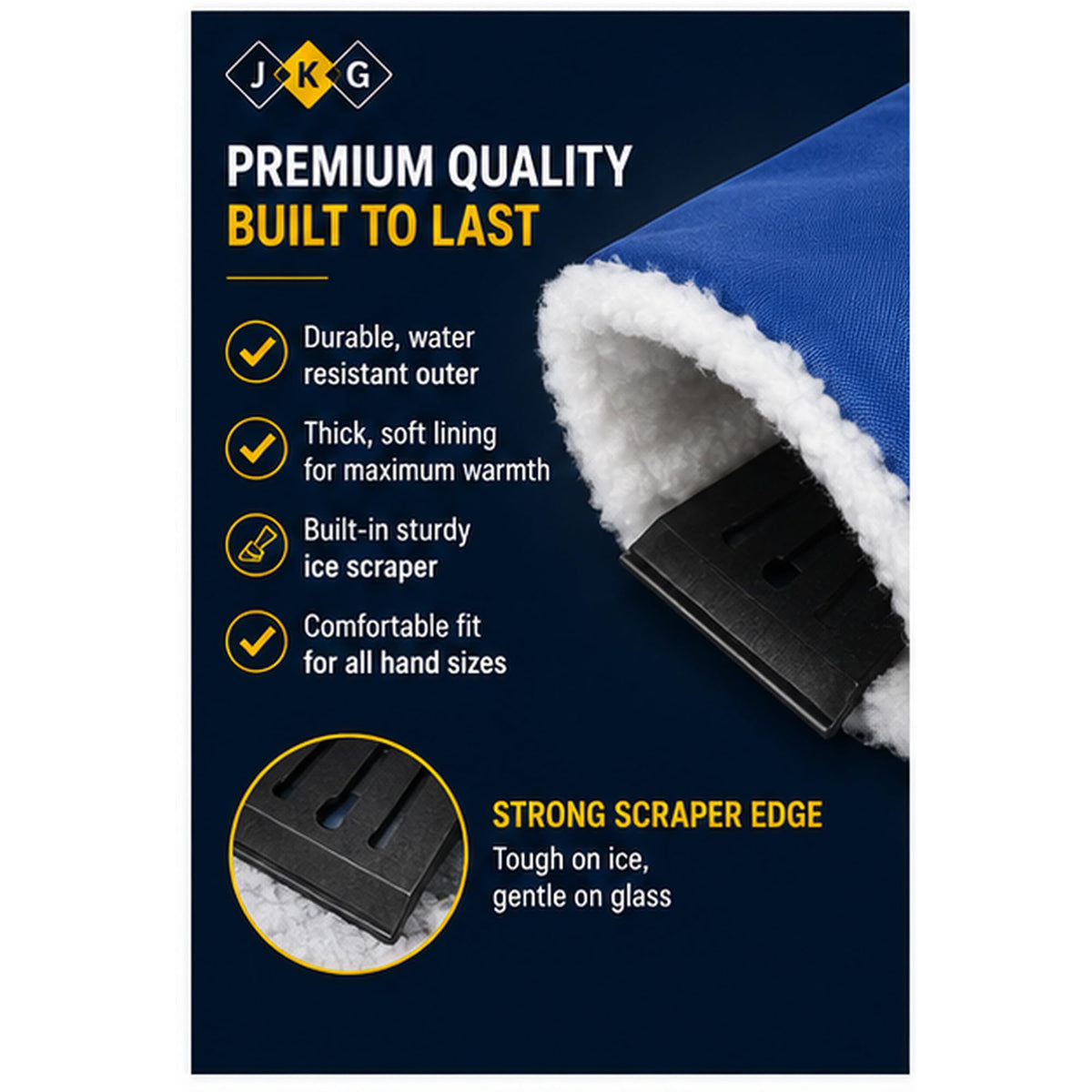Ice Scraper Mitt