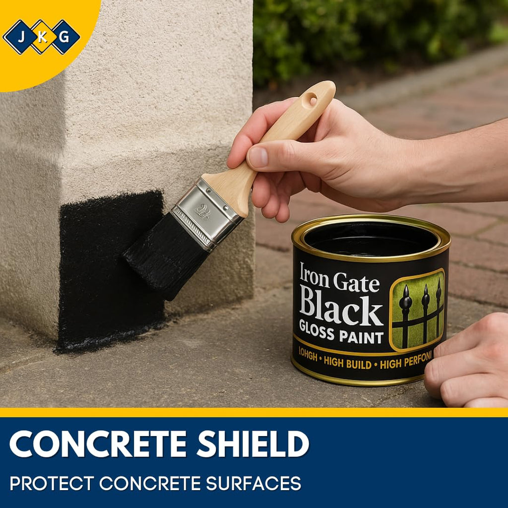 Black Gloss Metal Paint – 180ml