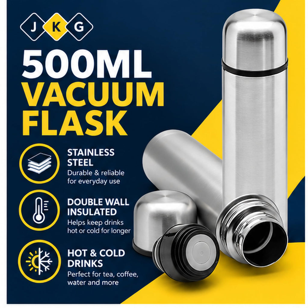 Stainless Steel Vacuum Flask – 500ml