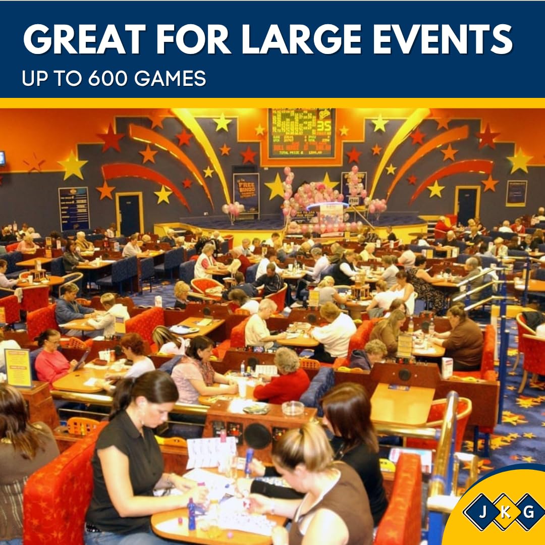 Bingo Ticket Pad – 600 Games
