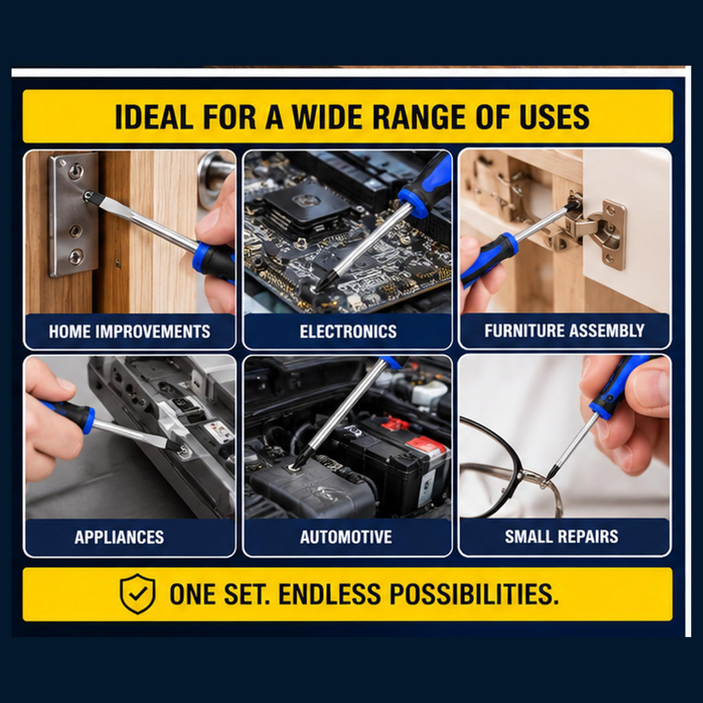 Screwdriver Set – 10 Piece