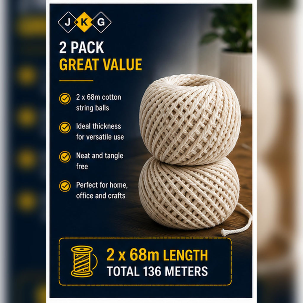 Cotton String – 2 x 65m