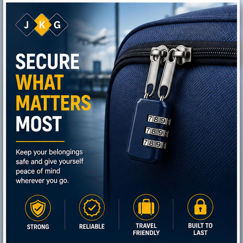 Combination Padlocks – Pack of 2
