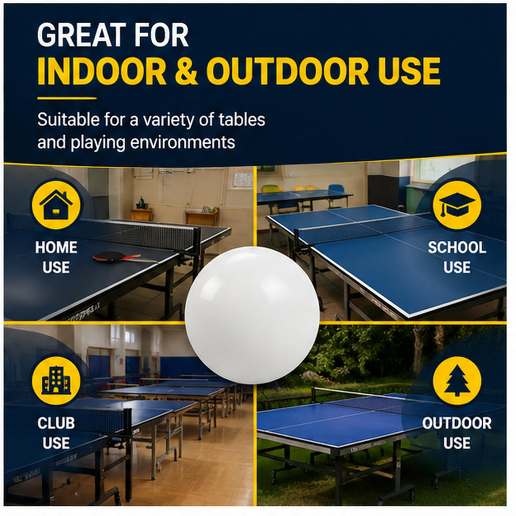 Table Tennis Balls 40mm – Pack of 12