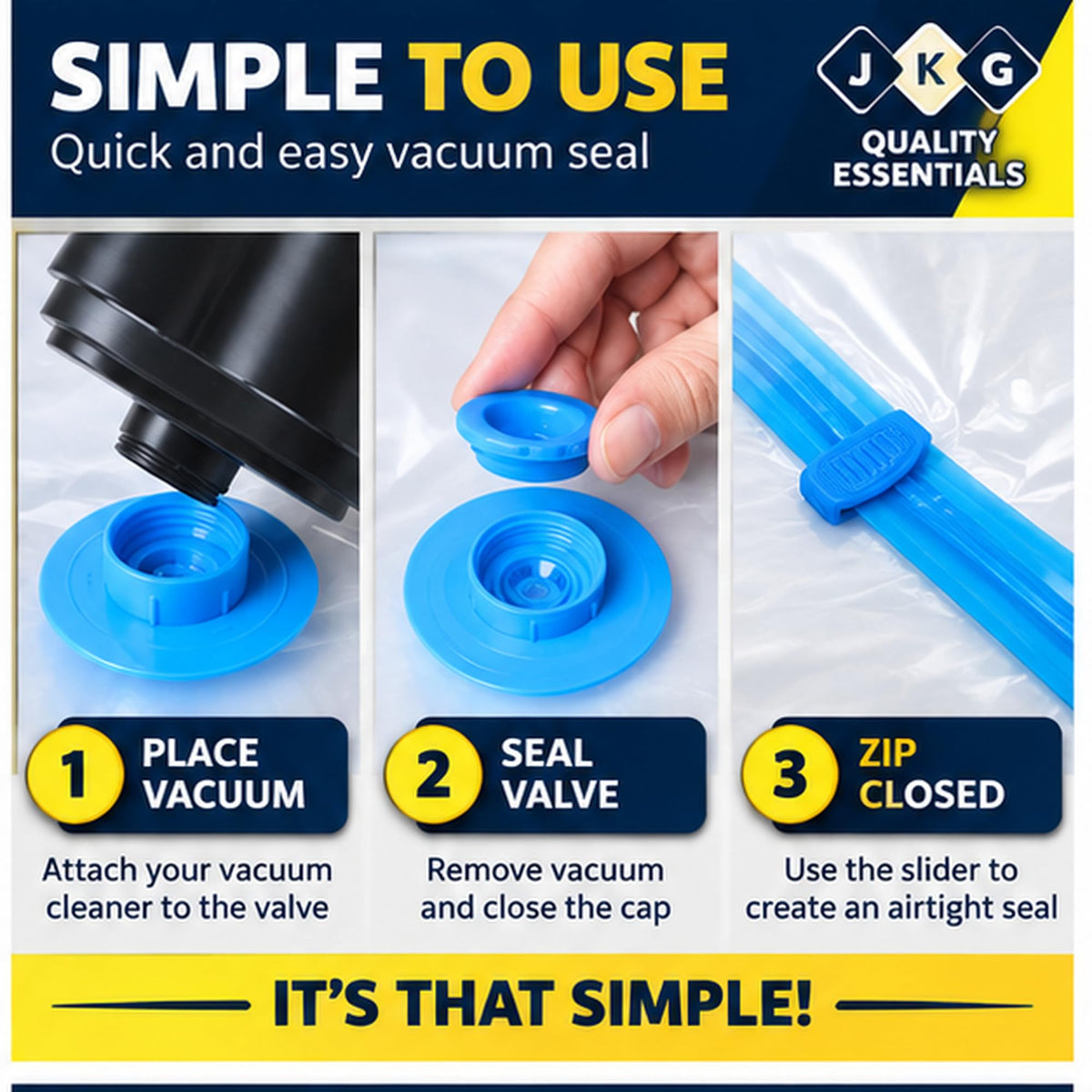 Jumbo Vacuum Storage Bag – 70 x 100cm