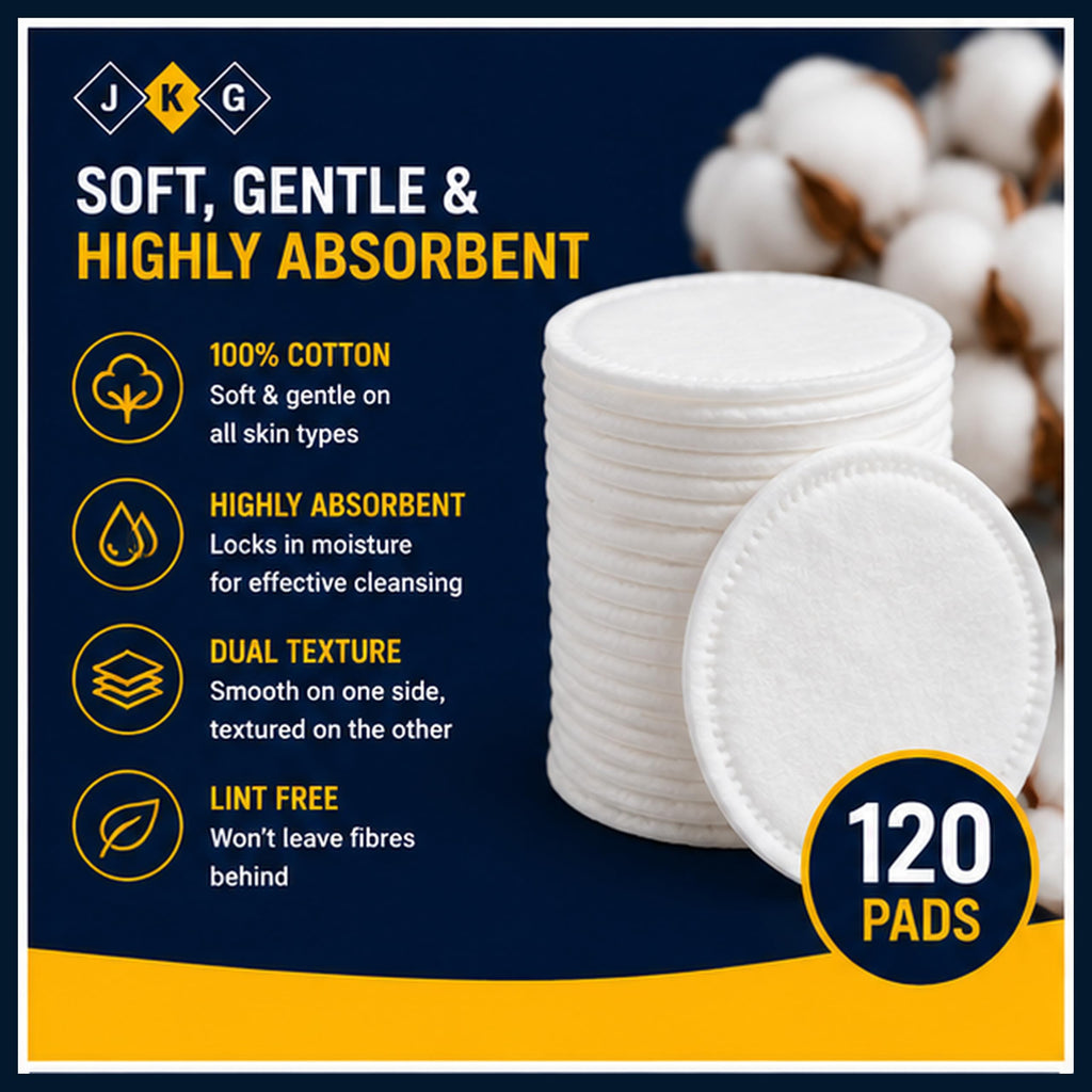 Cotton Wool Pads – Pack of 120