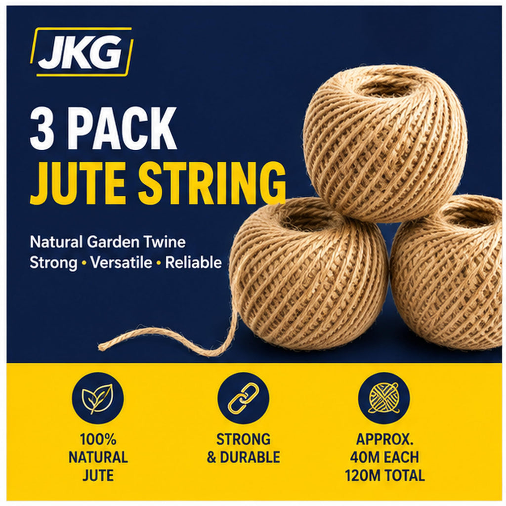 Natural Cotton Ball String – Pack of 3